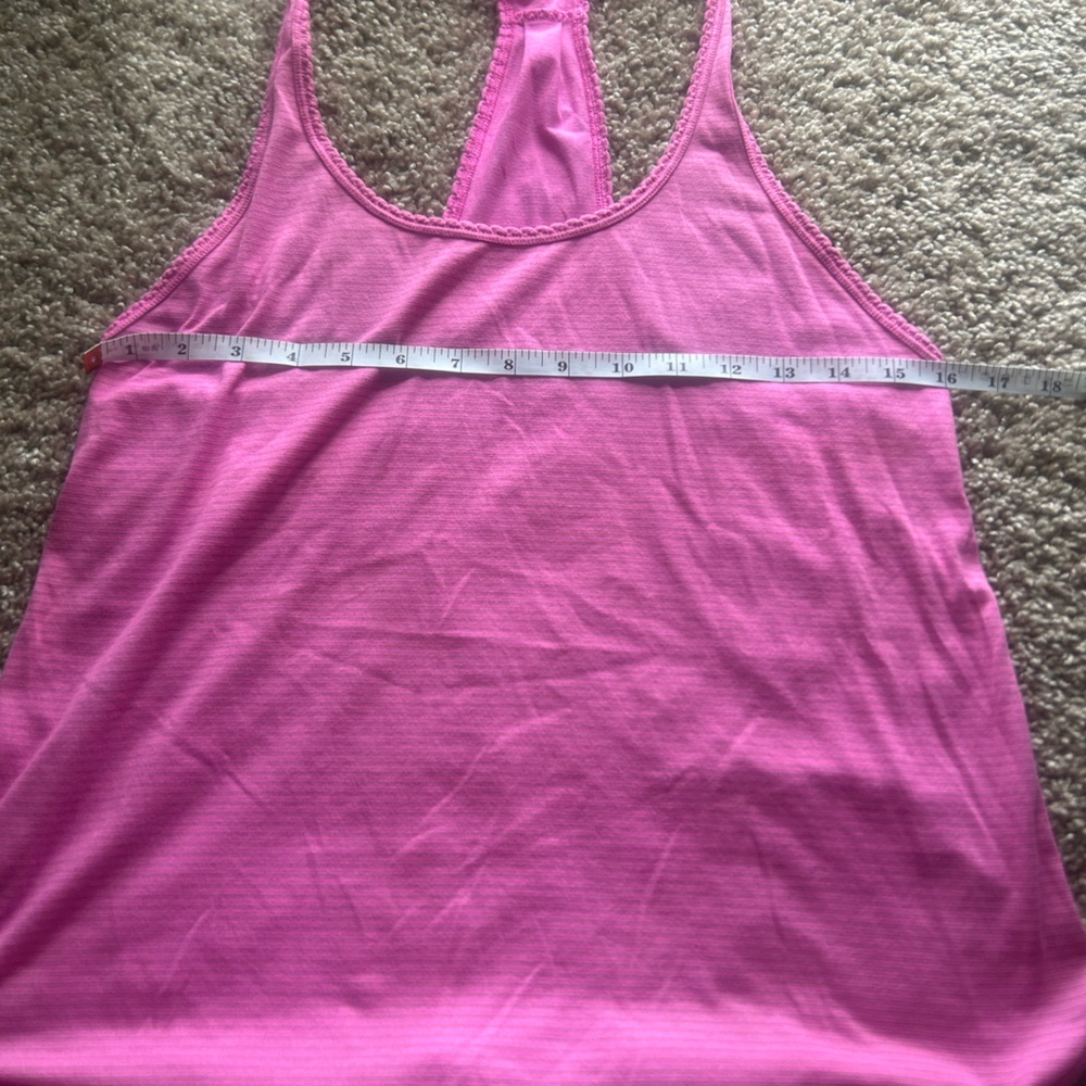Lululemon Pink Racerback Tank Top - Picture 4 of 7